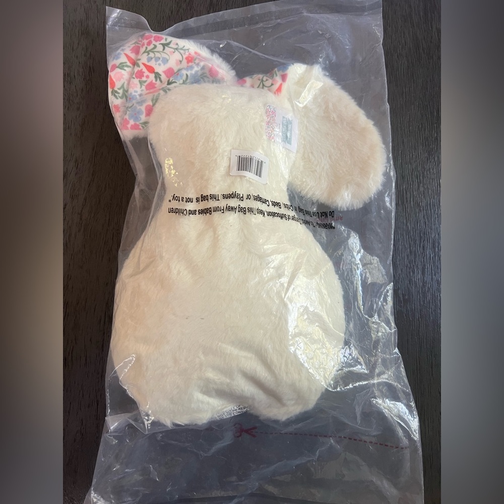 Floral Bunny Ear Plush Pillow